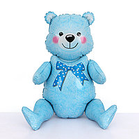 Ходячая фигура Медвежонок голубой 44*82