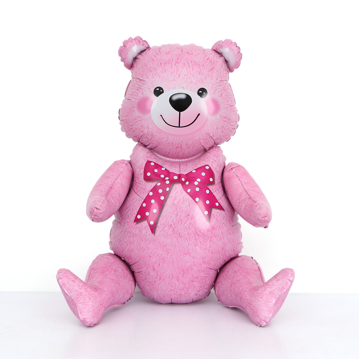 Ходячая фигура Медвежонок розовый 44*82