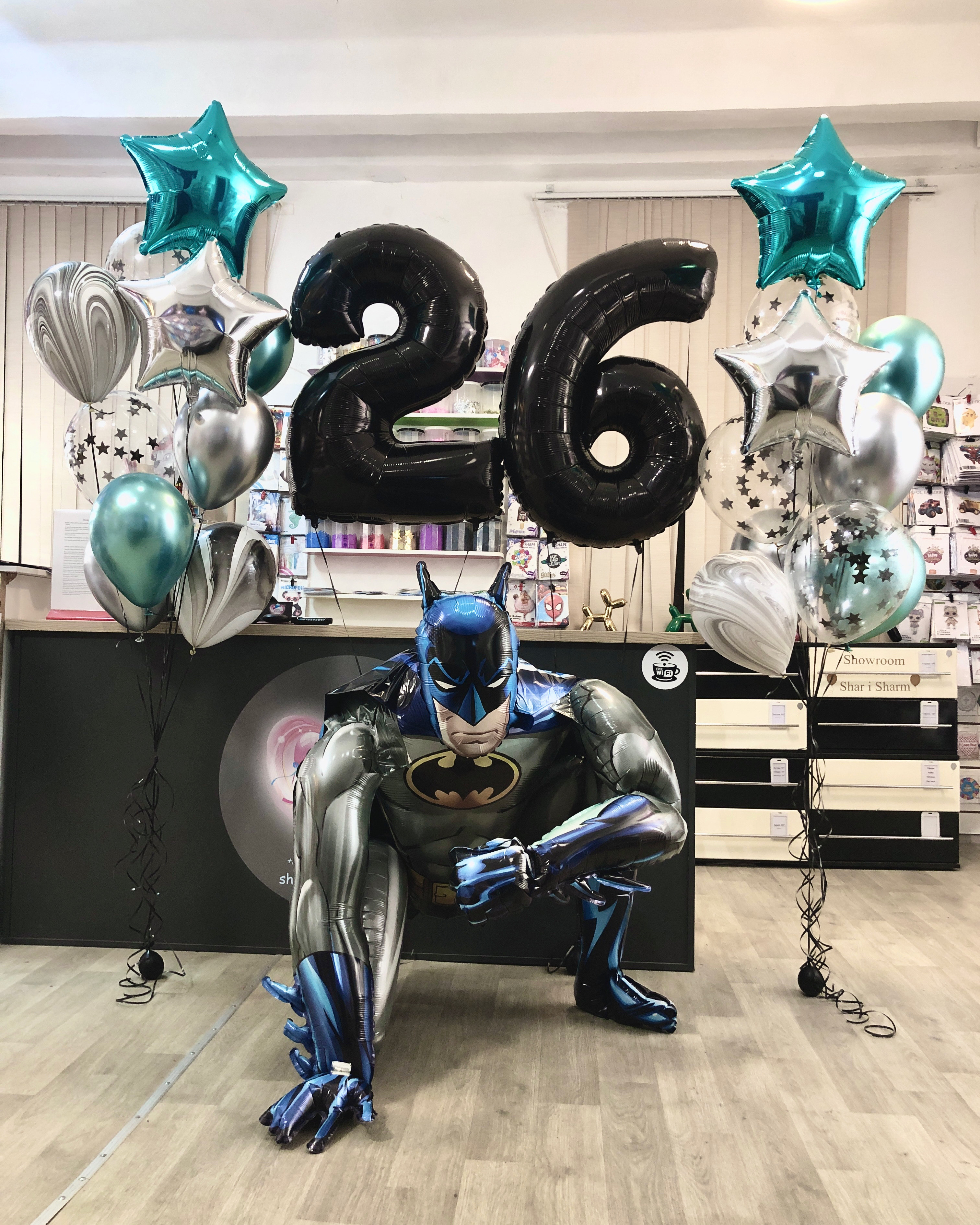 Набор шаров для мужчины. Супер герой