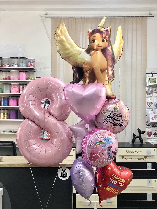Набор шаров с Пони 