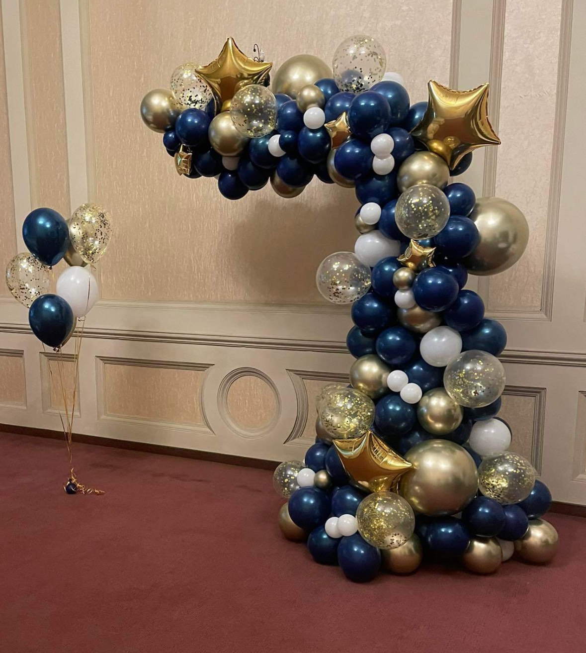 Арка полумесяц разнокалиберная