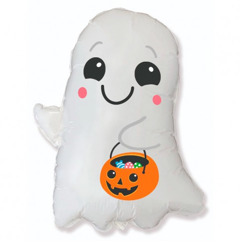 Привидение с тыквой