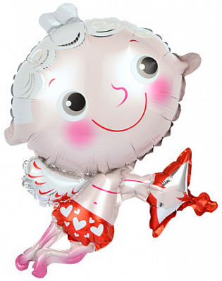 Шар фигура "Купидон" 91см