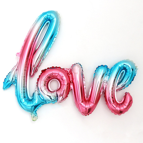 Надпись love Фигурная Обмре(гол-роз)