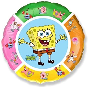 Круг (фольга) Спанч Боб и друзья Flexmetal 18″