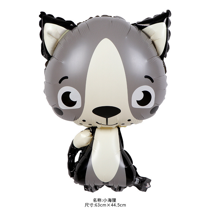 Котик серый 63*45см