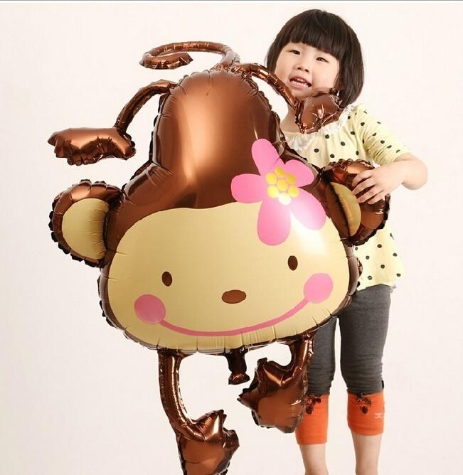 Фигура Обезьяна (мартышка с цветком) 120*90 см