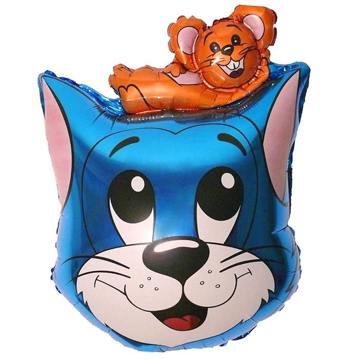 Шарик Том и Джери синий