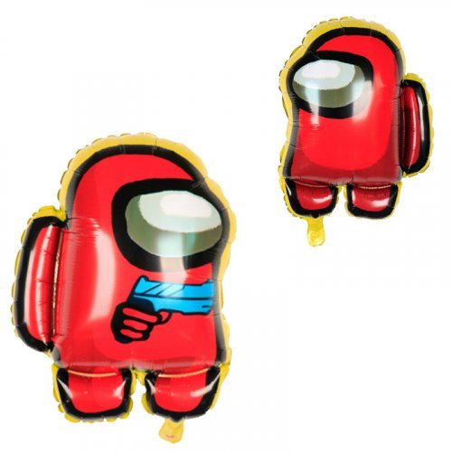 Амонг Ас (Among Us) красный 57*47 см