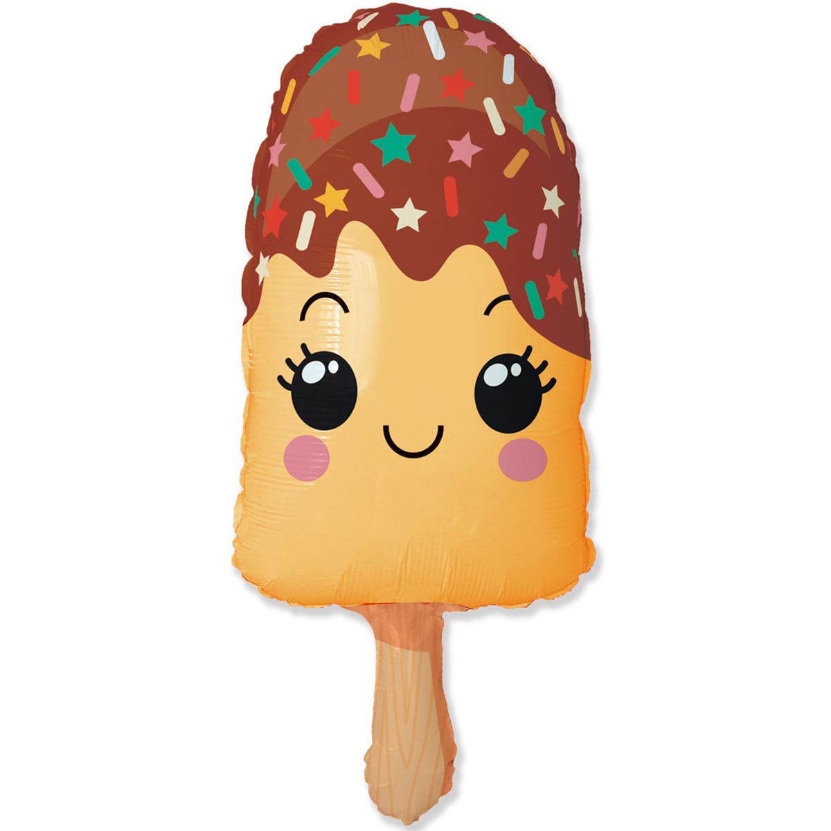 Мороженое желтое на палочке