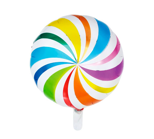 18" - Круг Леденец радуга