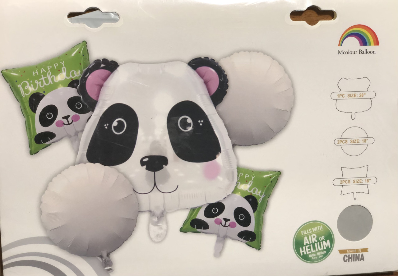 Набор шаров «Панда» , 5 штук