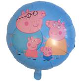 18" Китай - Круг Семья свинки Пеппы