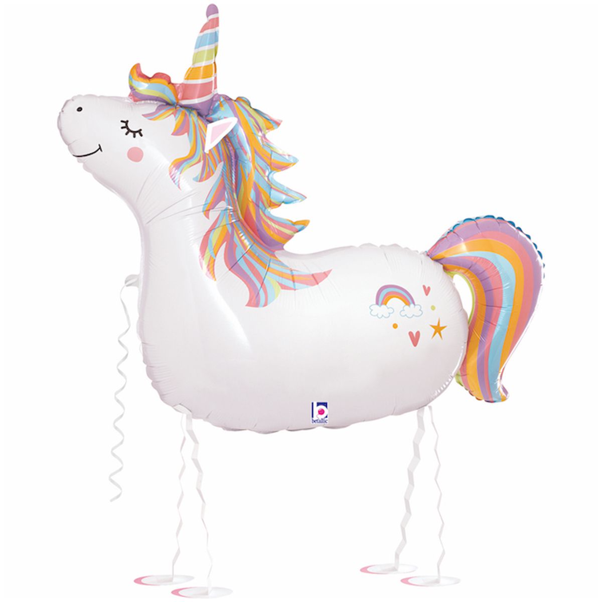 Ходячий шарик Единорог 42" 