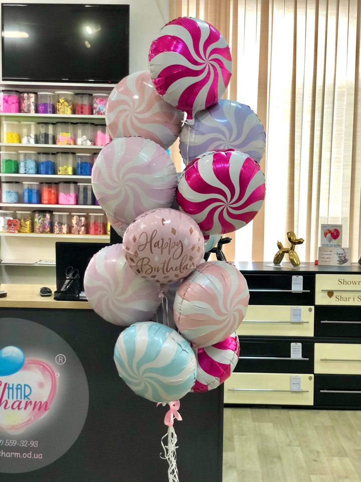 Шары конфетки для неё