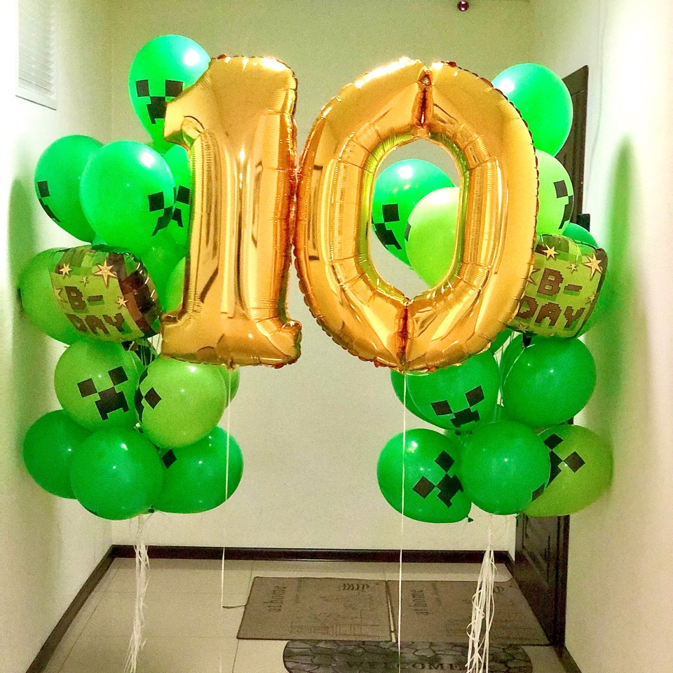 Шарики Minecraft (Майнкрафт)