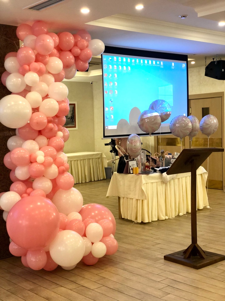 Разнокалиберная арка на ваш праздник (цена за 1 метр)