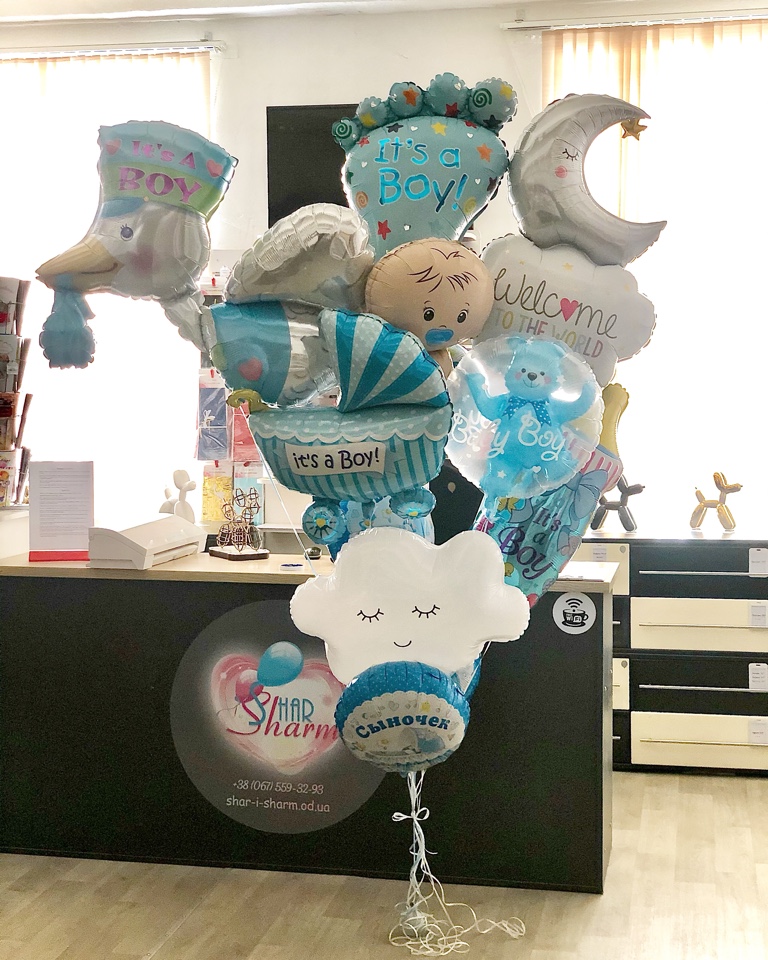 Выписка из роддома в Одессе мальчика