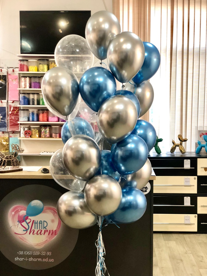 Букет шаров для парня
