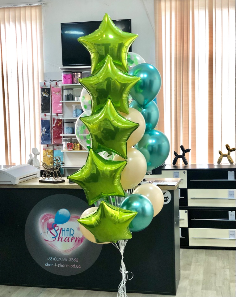 Букет шаров на ваш праздник