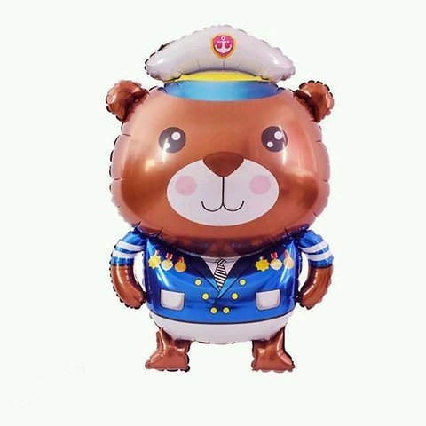 Фигура Медведь капитан 82см*55см 