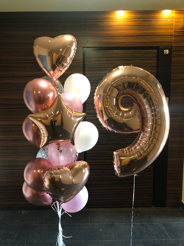 Набор шаров на 9 лет