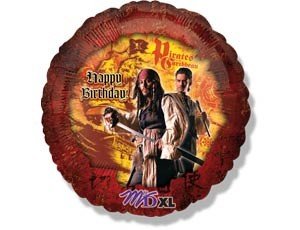 18" Круг Пираты карибского моря с HB