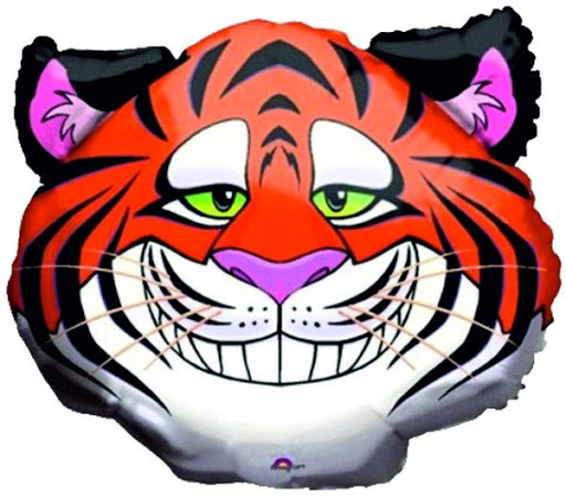 Тигр голова 80 см