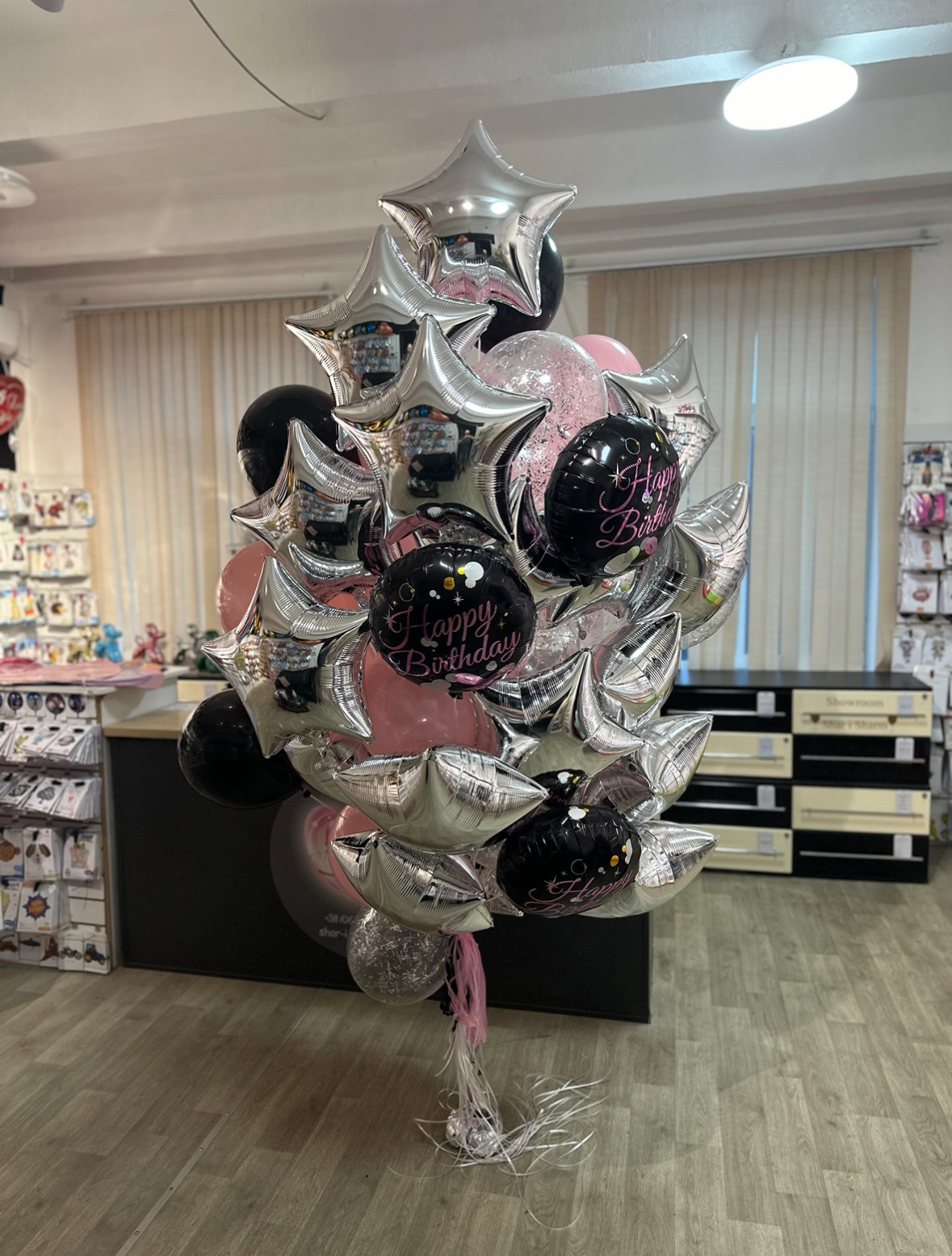 VIP букетик шаров