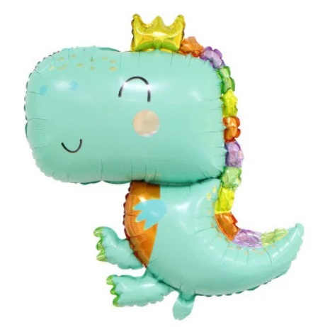 Динозавр с короной 90х69 см в упаковке