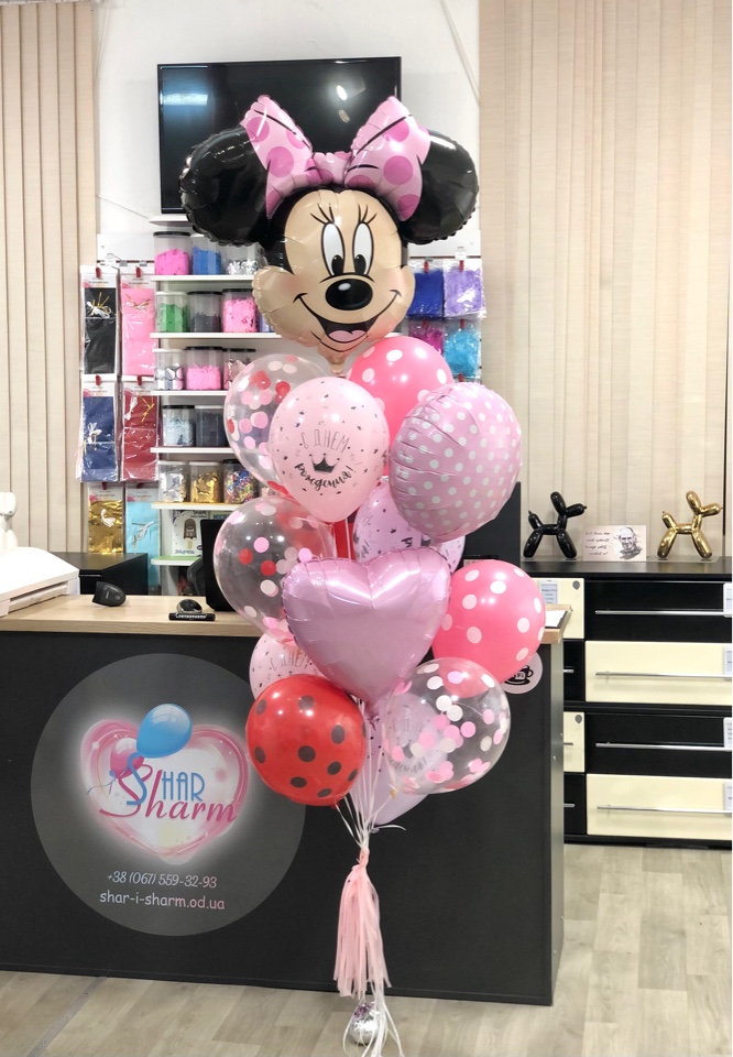 Набор шаров Мини Маус