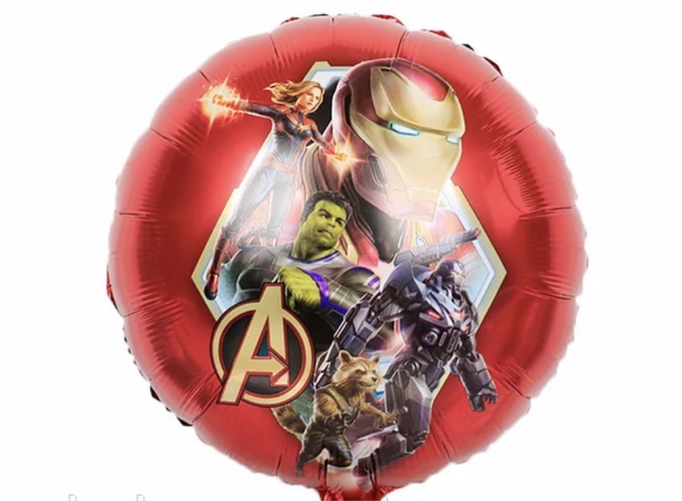 18" Круг (красный) Марвел