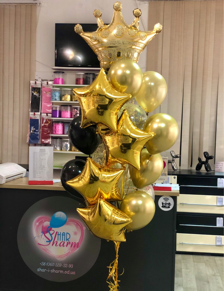 1.Коронный букет для мужчины