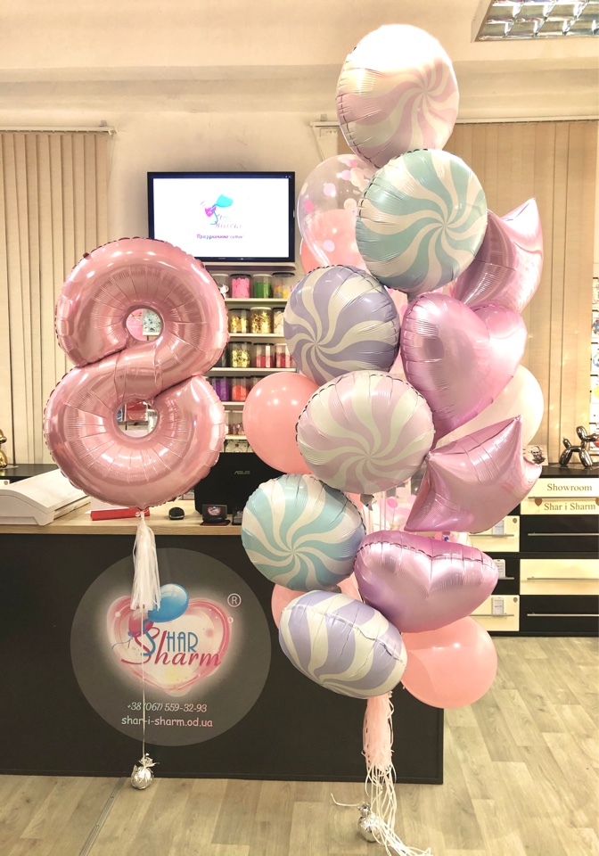 Набор шаров  "Конфетки"