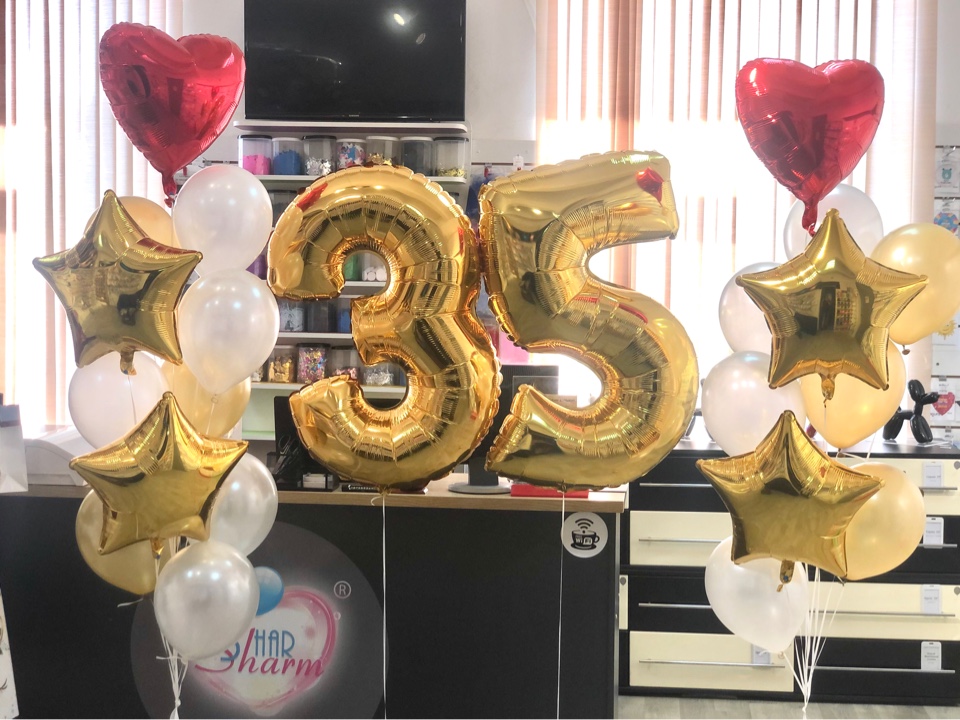 Красивый набор шаров на ваш праздник