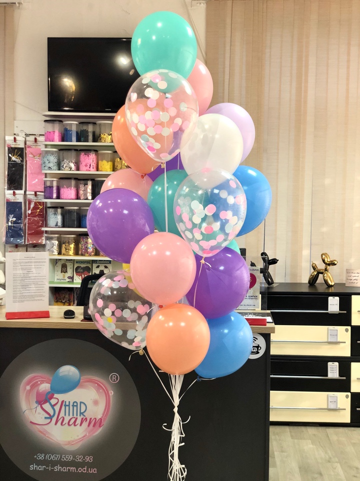 Букет шаров "Легкость"