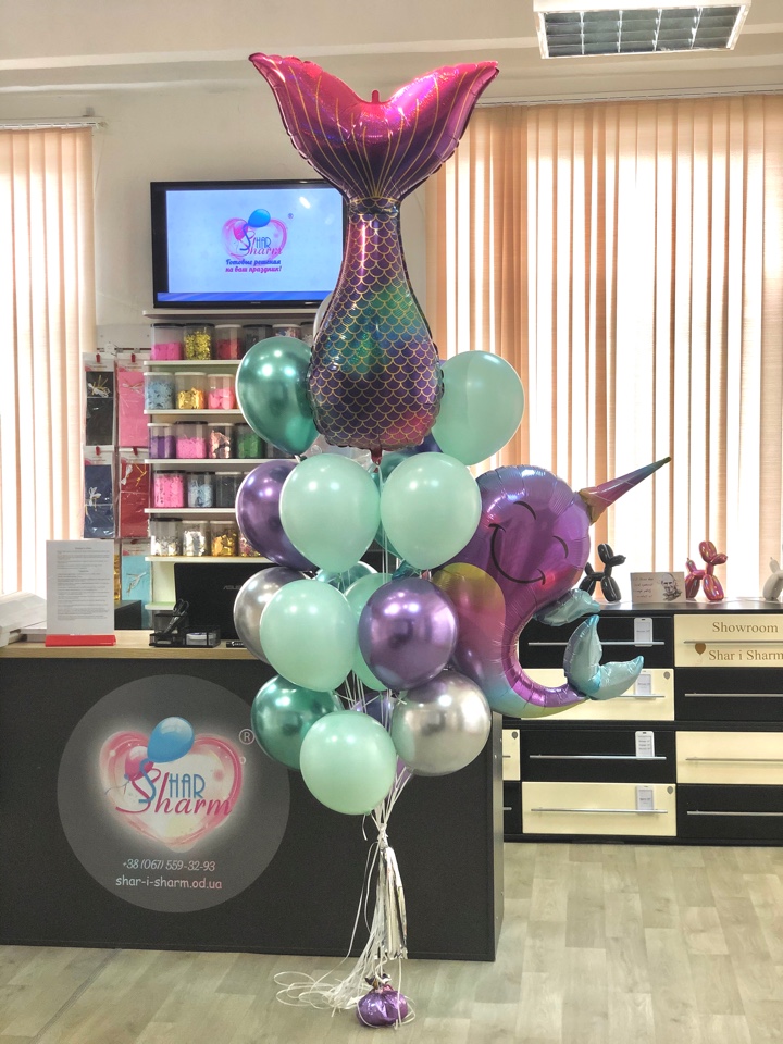 Нарвал в гостях у Русалки