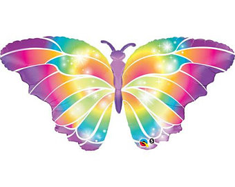 Бабочка радужная 112см 