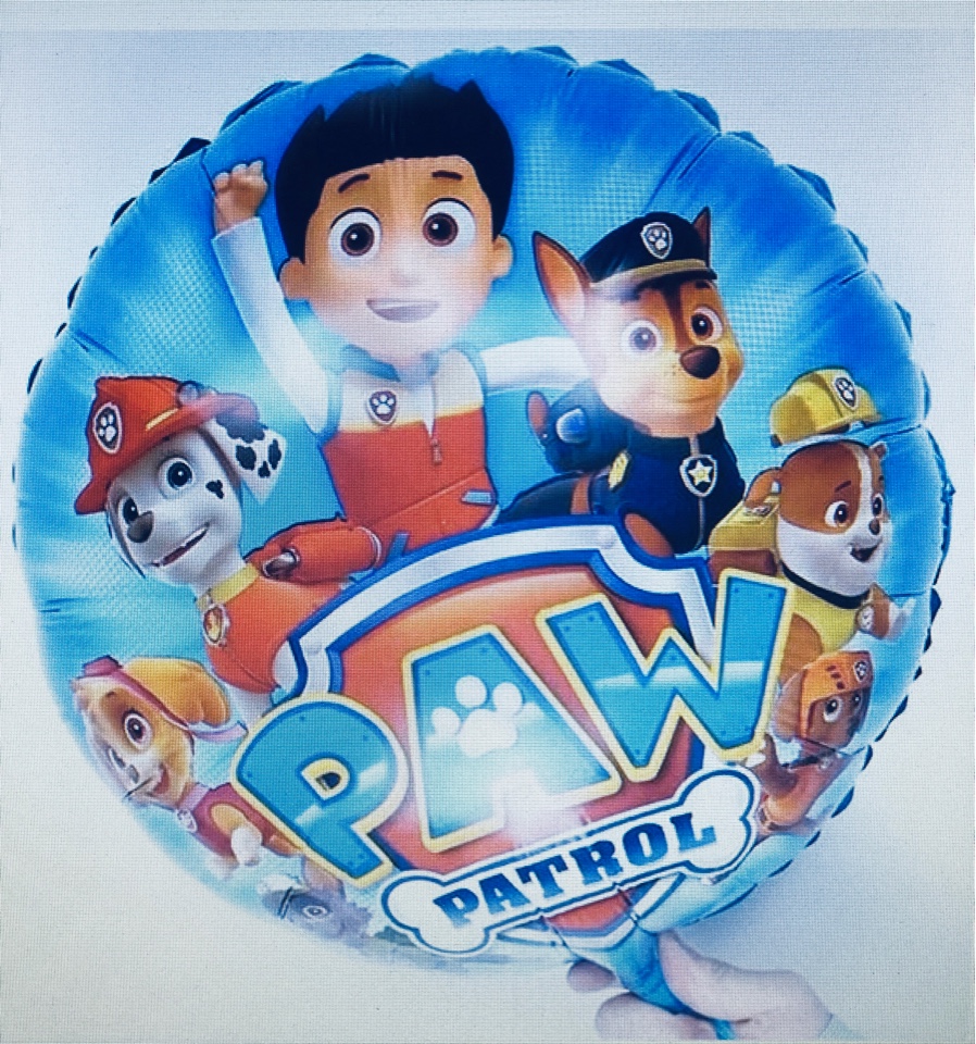 Щенячий патруль круг 18"