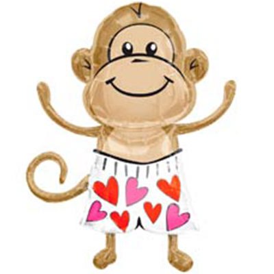 Обезьянка в трусах