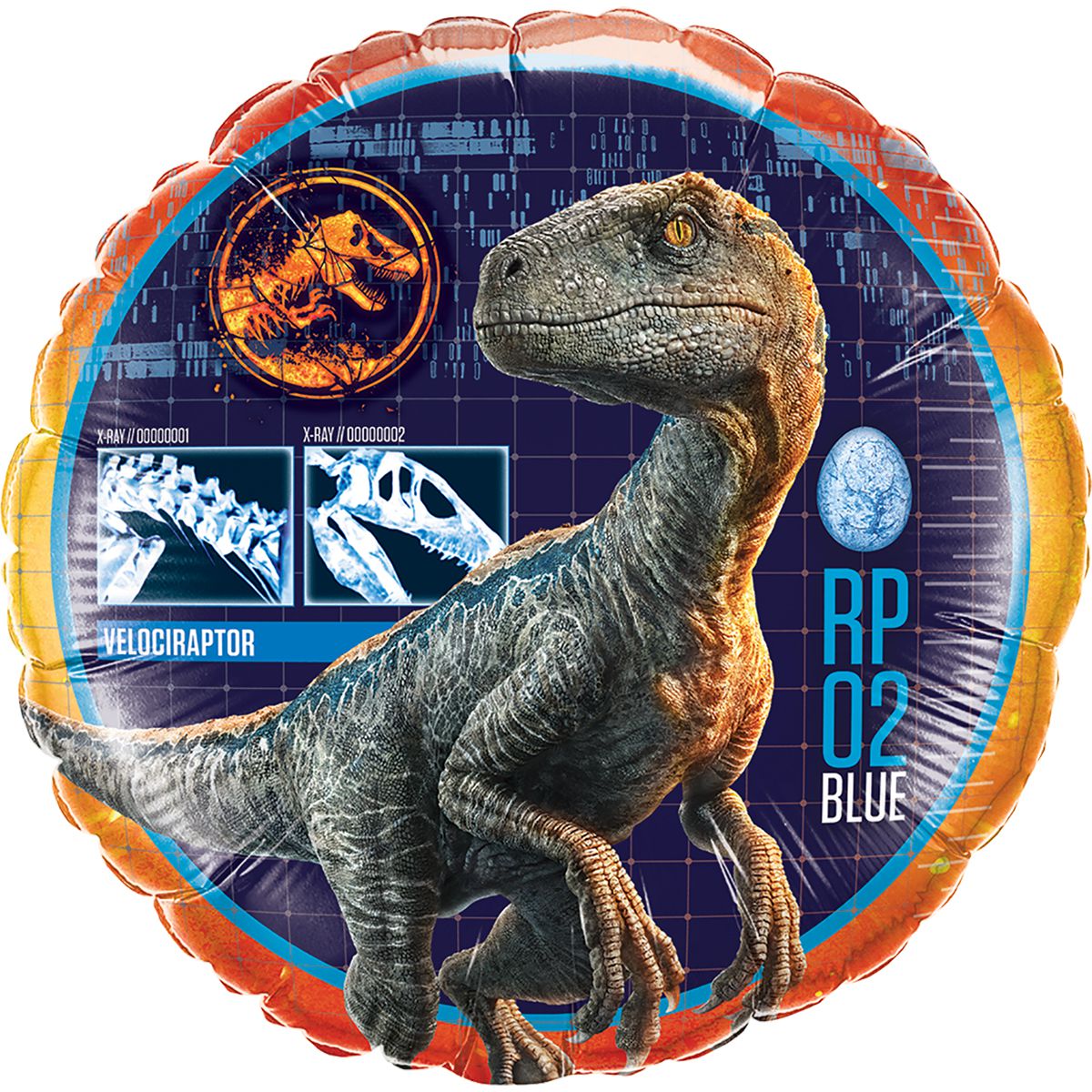 18"  динозавр раптор