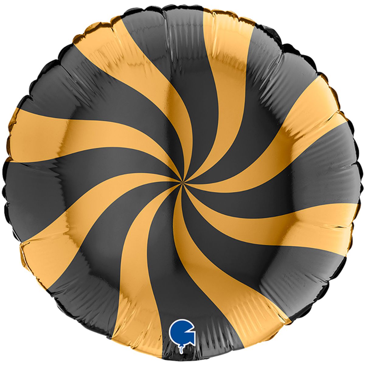 18" леденец черно-золотой