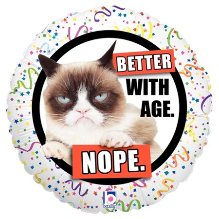 18" Угрюмый Кот Чем старше тем лучше? Нет.