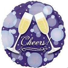 18" Шар Cheers (2 бокала)