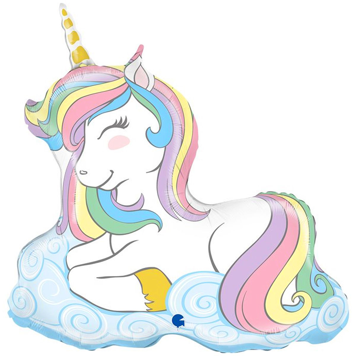 Единорог спящий макарун 