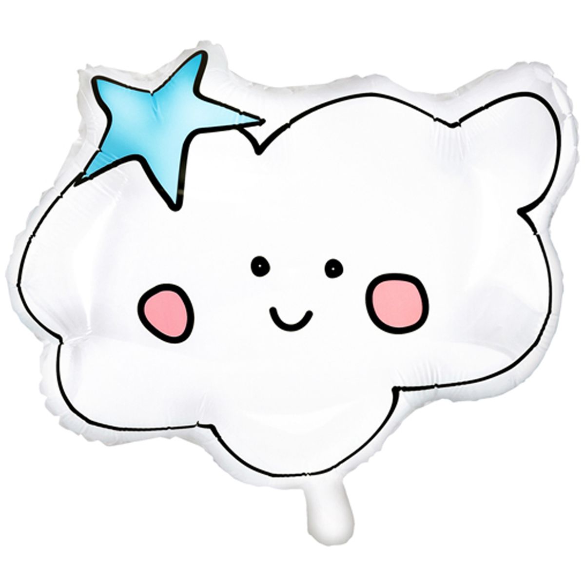 Облачко со звездочкой 54*43 см