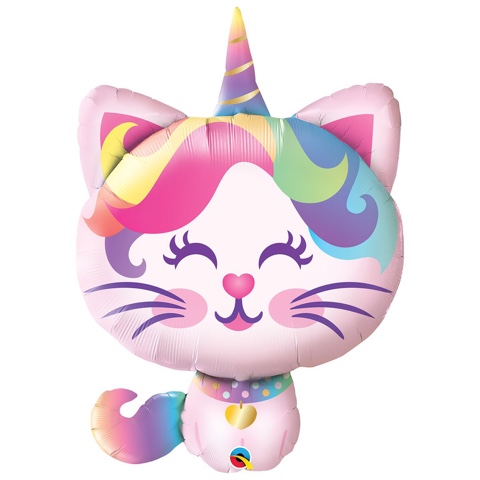 Кошка-единорог 