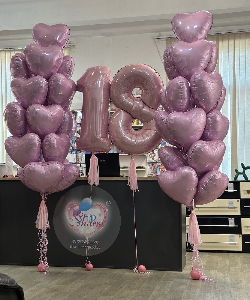 VIP набор с розовом цвете