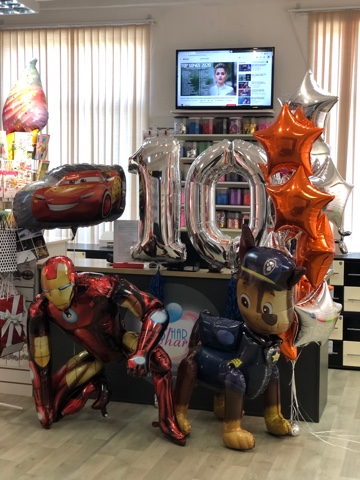 Набор шаров любимых героев