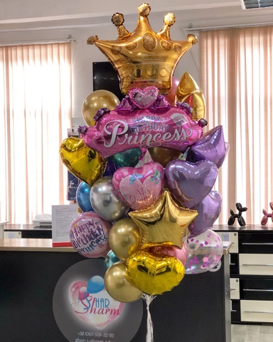 Букет шаров VIP праздник